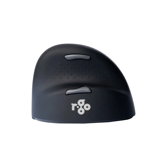 R-Go Maus HE ergonomisch rechts Bluetooth mittel schw. silb retail — image 4