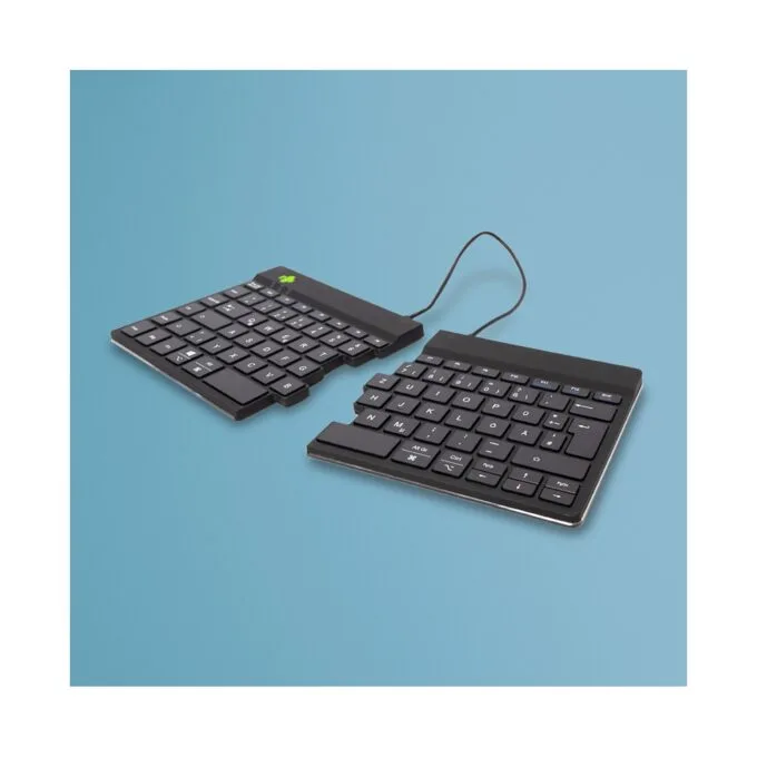 R-Go Split Break Ergonomische Bluetooth-Tastatur Pausenanzeige, Ultradünn für besseren Blutkreislauf — image 1