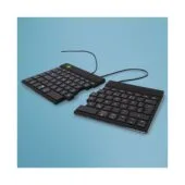 R-Go Split Break Ergonomische Tastatur, QWERTZ (DE) - schwarz, kabelgebunden