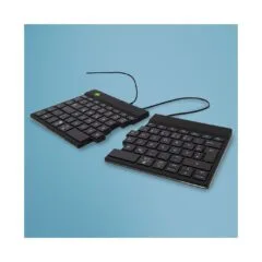 R-Go Split Break Ergonomische Tastatur, QWERTZ (DE) - schwarz, kabelgebunden