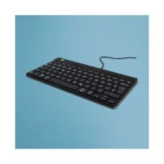 R-Go Tastatur Compact Break DE-Layout verkabelt schwarz