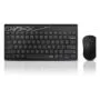 Rapoo Kabelloses Multi-Mode-Deskset 8000M QWERTZ Keyboard + Mouse black