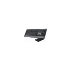 Rapoo Kabelloses Multi-Mode-Deskset 9500M QWERTZ Keyboard + Mouse black