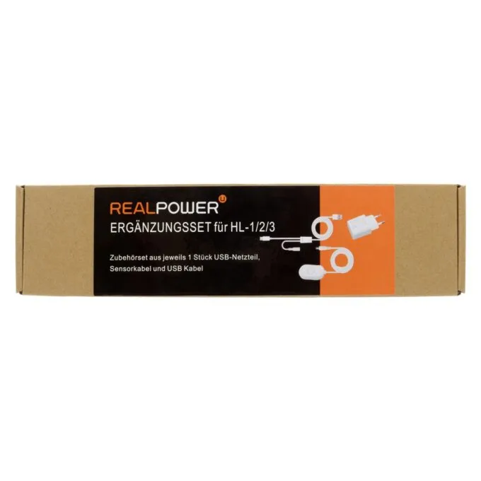 REALPOWER Egänzungsset für HL-1 2 3.1x Sensor.Kabel.Netzteil — image 5