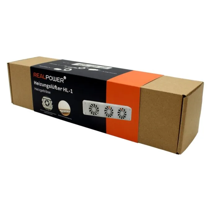 REALPOWER Heizungslüfter HL-1.Lüfter mit 3 Ventilatoren — image 2