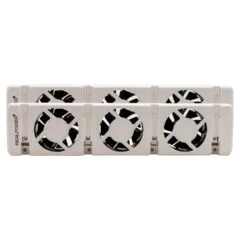 REALPOWER Heizungslüfter HL-2.2er Set mit 3 Ventilatoren