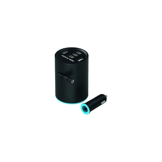 RealPower KFZ-Ladegerät Tube 2400mA 5xUSB — image 2