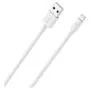 RealPower Lade Datenkabel USB-A auf Lightning 2m weiß MFI