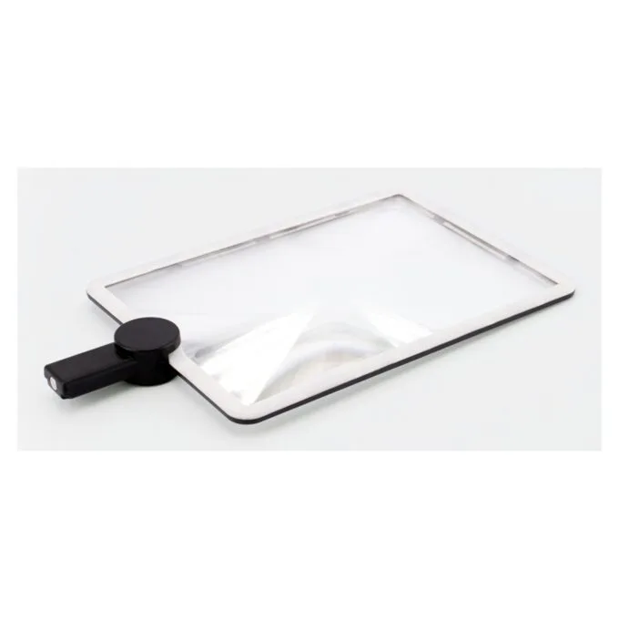 REALPOWER LED-Lupe HL-1.rechteckige LED-Leselupe zum umhänge — image 3