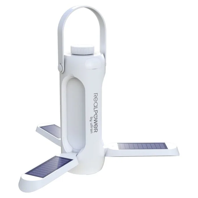 RealPower LED Outdoor Light 190.solar.weiss.6.000 mAh — image 2