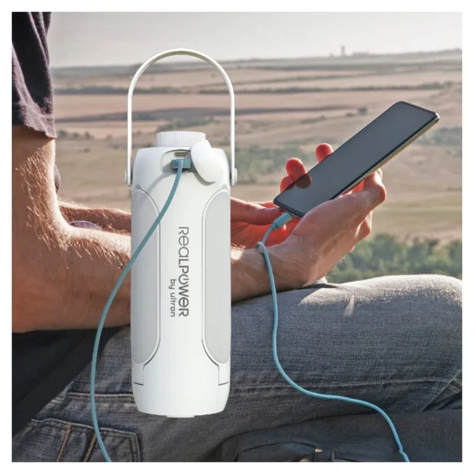 RealPower LED Outdoor Light 190.solar.weiss.6.000 mAh — image 6