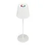 RealPower LED-RGB Tischlampe dimmbar mit Akku.weiss