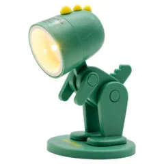 RealPower LED-Tier Taschenlampe Green Dino mit Sockel