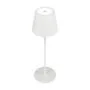 RealPower LED-Tischlampe dimmbar kalt warm mit Akku.weiss