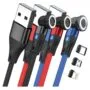 RealPower Magnetic cable 3 Amp Set.1m.3 Kabel mit Adaptern