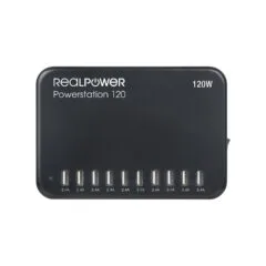 RealPower Power Station 120 - Indoor - AC - Schwarz