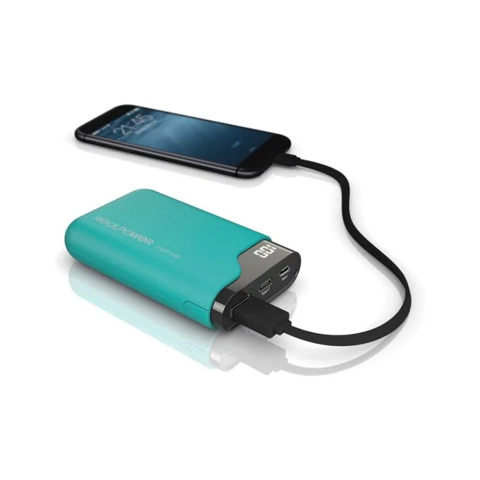 RealPower Powerbank PB-7500C grün 7.500mAh — image 4