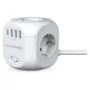 RealPower Steckdosenwürfel PowerBox 431 + 3xUSB-A 1xUSB-C