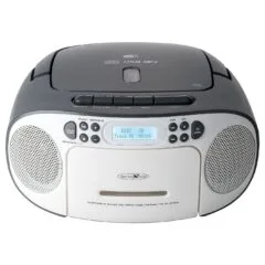 Reflexion RCR2260DAB Boombox wei grau