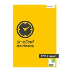 REINER SCT timeCard 10 - Jahreslizenz 10 Mitarbeiter - ESD