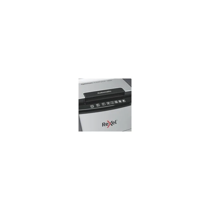Rexel Optimum AutoFeed+ 100X - 100 Sheet Auto-Feed Shredder with Particulate Cut (4x28mm) - 34L Bin - P-4 Security - 2020100XEU — image 5
