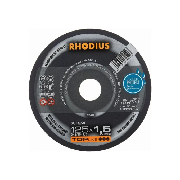 RHOD 205911 XT Trennscheiben XT 24 125x1,5x22,23 — image 1