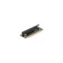Riser Karte PCI Express 3.0 x16 Stecker zu x16 Slot 90° links gewinkelt - Slothöhe 35 mm