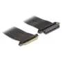Riser Karte PCI Express x8 Stecker zu x8 Slot mit Kabel 60 cm