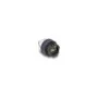 RJ45 Cat.6A Einbaubuchse mit LSA Anschluss schwarz