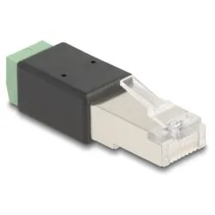 RJ45 Stecker zu Terminalblock Adapter 2 Pin