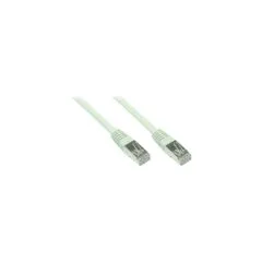 RNS® Patchkabel mit Rastnasenschutz, Cat. 5e, SF UTP, PVC, 100MHz, grau, 25m, Good Connections®