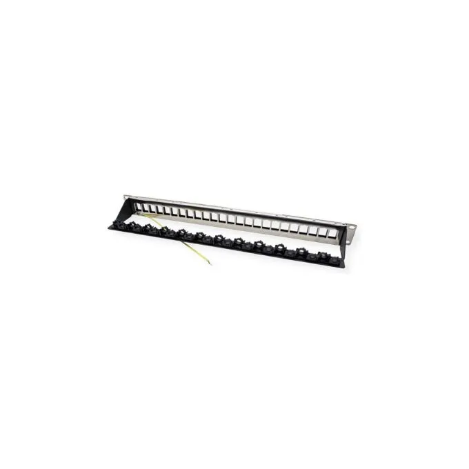 ROLINE 19'-Keystone-Modultrger 24Ports geschirmt blank Clipbef. — image 4