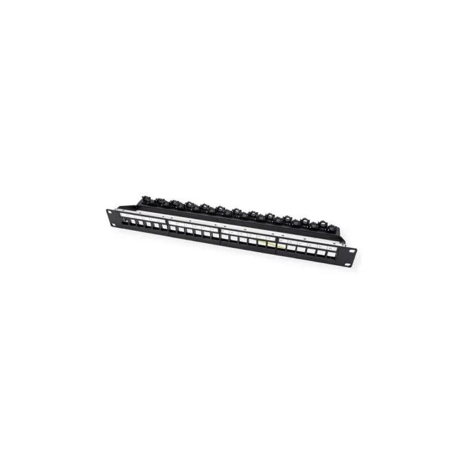 ROLINE 19'-Keystone-Modultrger 24Ports geschirmt blank Clipbef. — image 5