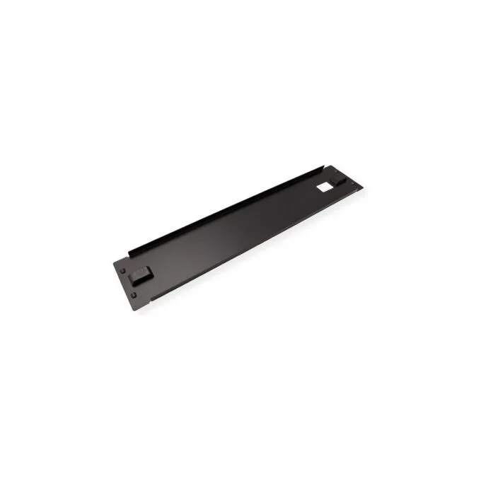 ROLINE 19-Zoll-Blindplatte Snap-in. 2 HE. schwarz — image 3