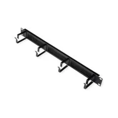 ROLINE 19-Zoll Rangierpanel 1 HE. mit Brstenleiste 44x60mm schwarz