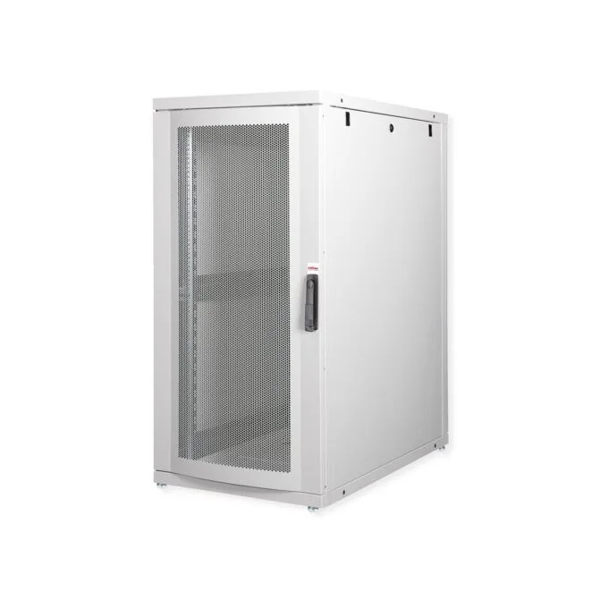 ROLINE 19-Zoll Serverschrank Pro 26 HE. 600x1000 BxT grau — image 1
