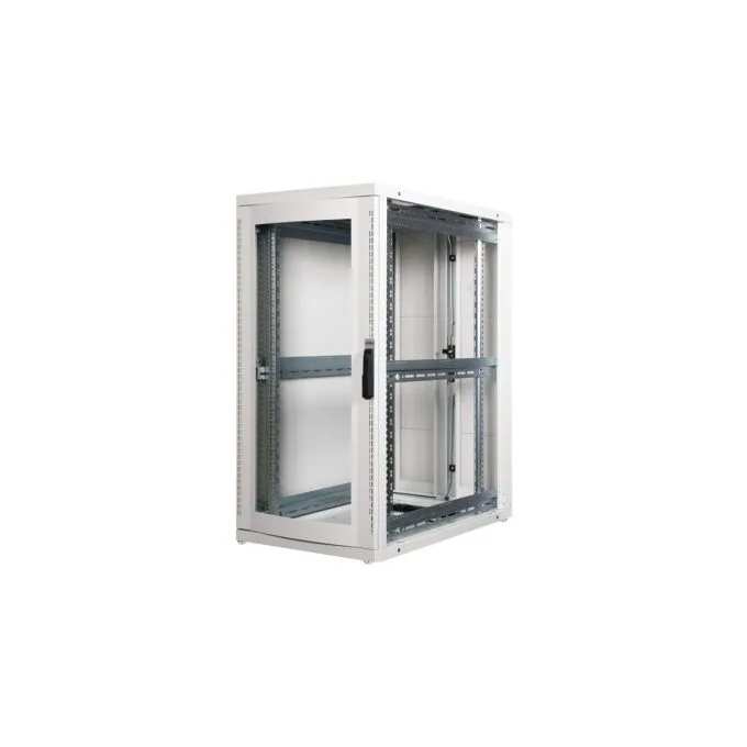 ROLINE 19-Zoll Serverschrank Pro 26 HE. 600x1000 BxT grau Plexiglas — image 6