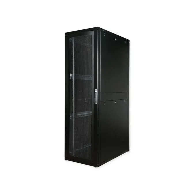 ROLINE 19-Zoll Serverschrank Pro 42 HE. 600x1000 BxT schwarz — image 1