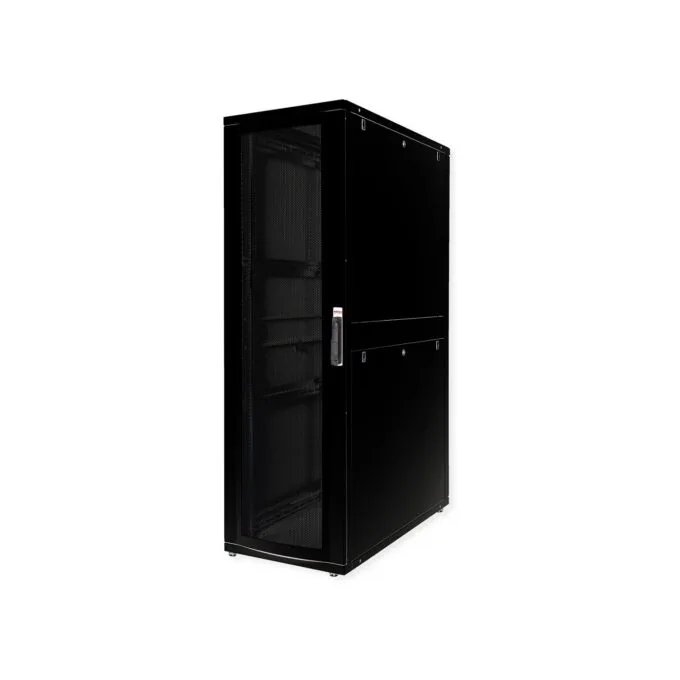 ROLINE 19-Zoll Serverschrank Pro 42 HE. 600x1200 BxT schwarz — image 1