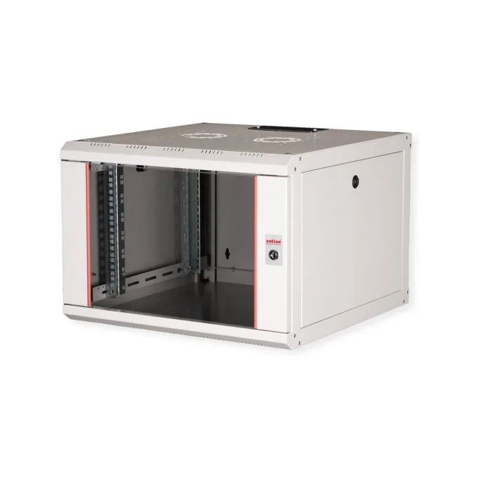 ROLINE 19-Zoll Wandgehuse Pro 7 HE. 600x600 BxT grau — image 1