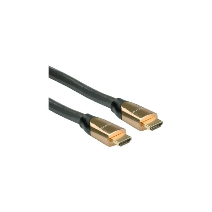 ROLINE 4K PREMIUM HDMI Ultra HD Kabel mit Ethernet. ST ST. schwarz. 7.5 m — image 2