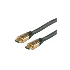 ROLINE 4K PREMIUM HDMI Ultra HD Kabel mit Ethernet. ST ST. schwarz. 9 m