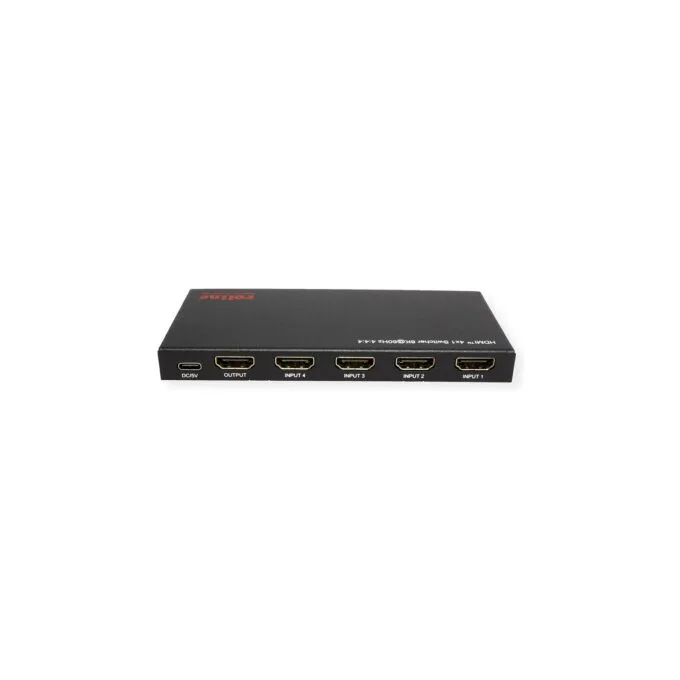 ROLINE 8K HDMI Switch. 4-fach. mit IR-Fernbedienung — image 4