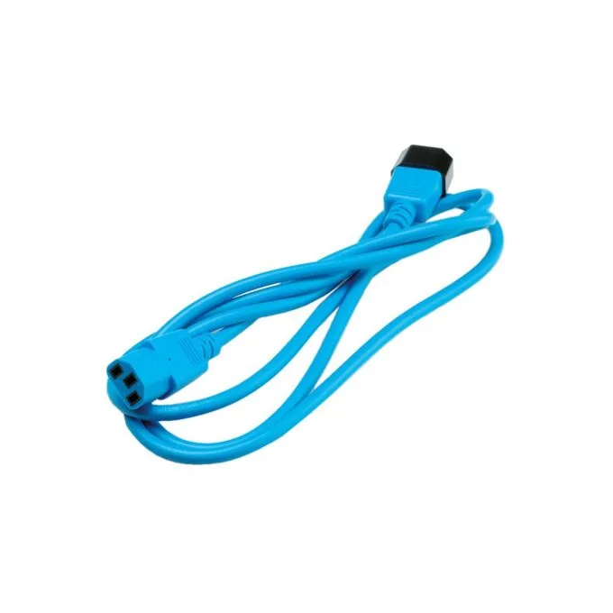 ROLINE Apparate-Verbindungskabel. IEC 320 C14 - C13. blau. 0.8 m — image 2