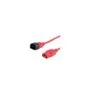 ROLINE Apparate-Verbindungskabel IEC 320 C14 - C13 rot 1.8m