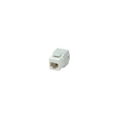ROLINE Cat.6 (Class E) Keystone. ungeschirmt. werkzeuglos. weiss