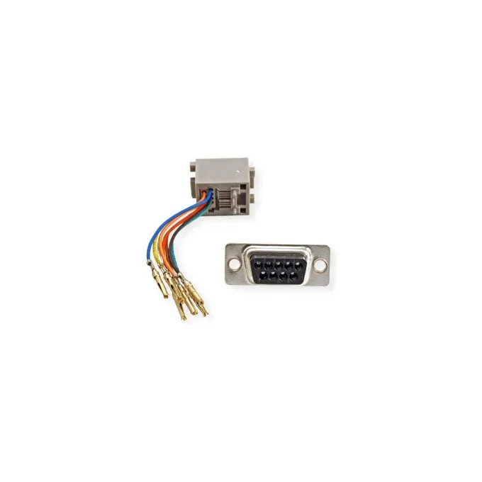 ROLINE DB9 Buchse-RJ45 Buchse 8P 8C 8Ltg.. silberfarben — image 5