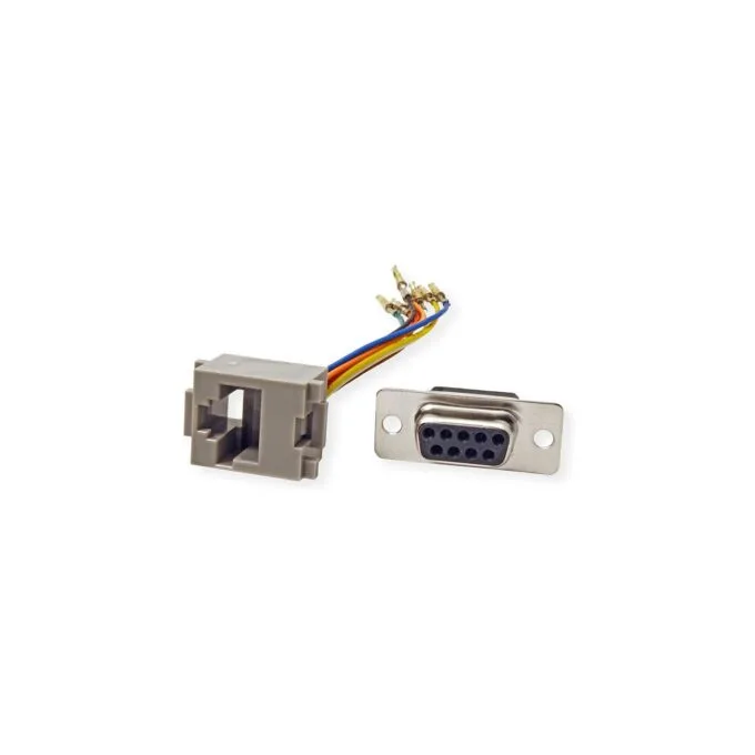 ROLINE DB9 Buchse-RJ45 Buchse 8P 8C 8Ltg.. silberfarben — image 6
