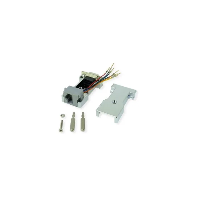 ROLINE DB9 Stecker-RJ45 Buchse 8P 8C 8Ltg.. silberfarben — image 6