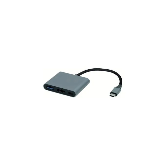 ROLINE Display Adapter USB Typ C - HDMI. USB 3.2 Gen 1 Typ A. Typ C PD — image 2